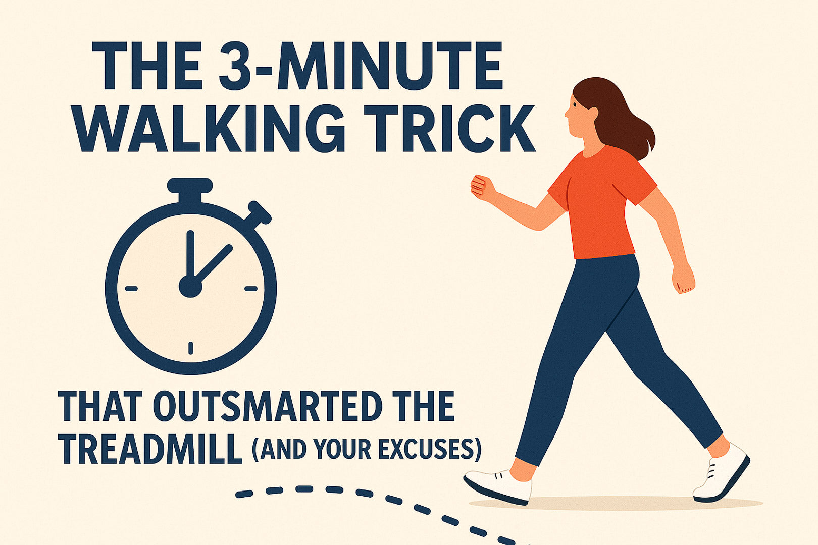 The 3-Minute Trick That Outsmarted the Treadmill (And Your Excuses)